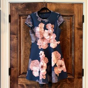 Ted Baker Trinia Printed Skater Dress
